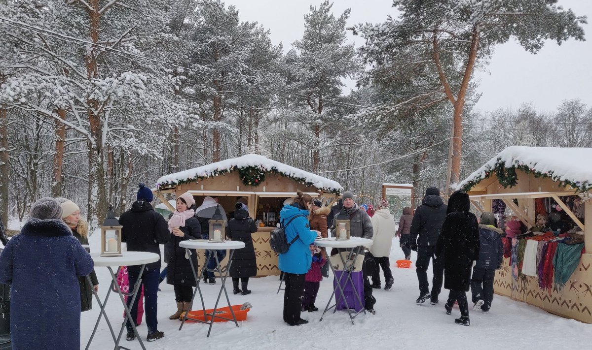 Põhjamaade jõuluküla Narvas