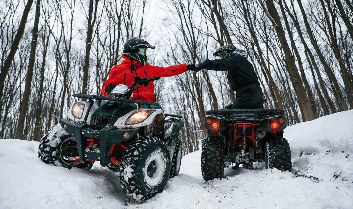 Rohke lumi tõi huvikasvu ATV-de vastu ning suurimale müüjale toodi kokku miljon eurot.