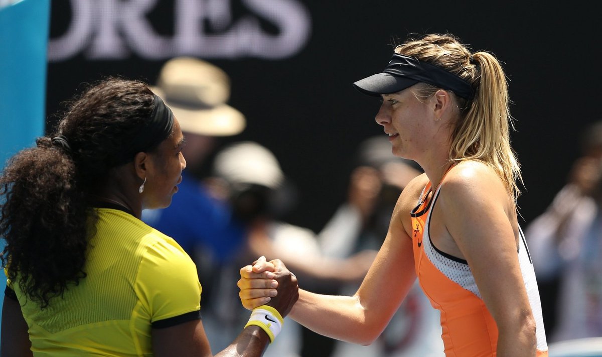 Serena Williams ja Maria Šarapova