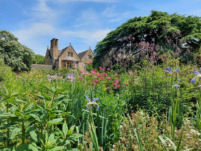 Hidcote mõisa aed.