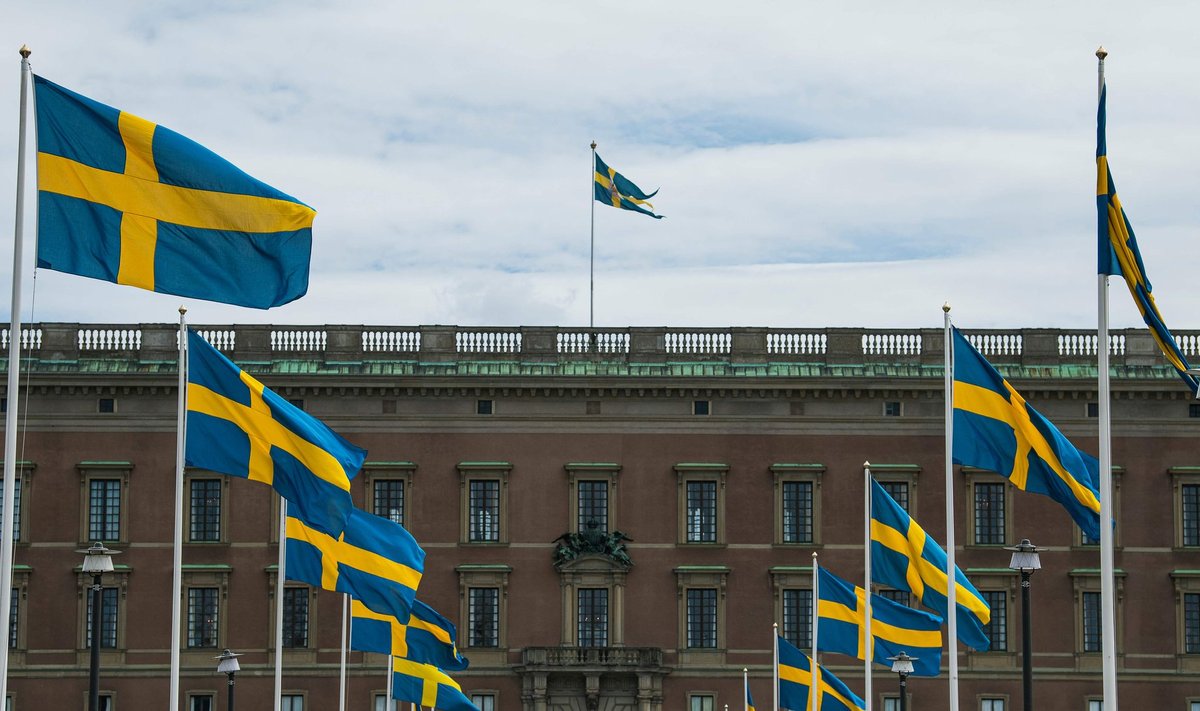 Rootsi kuningaloss Stockholmis 29. mail