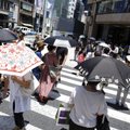 Jaapanit küpsetab rekordkuumus, temperatuur on tõusnud üle 40 kraadi
