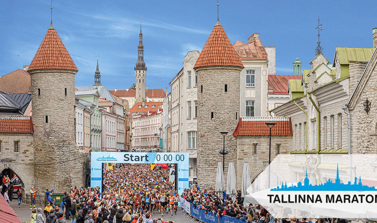 Tänavuse Tallinna Maratoni start