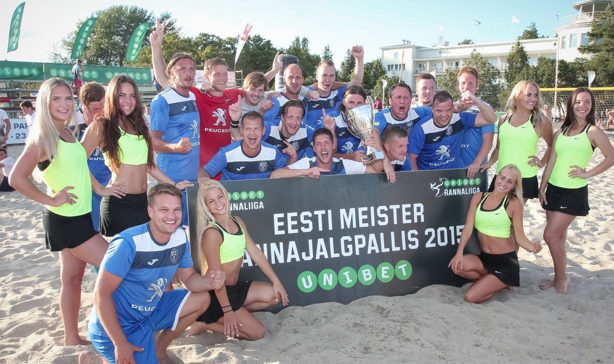 Rannajalgpalli Eesti meisterid 2015
