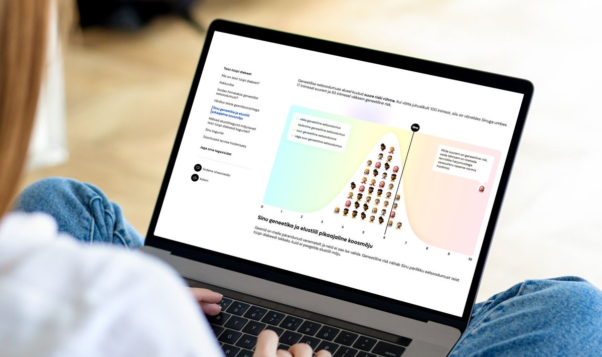 Geeniportaalist leiab infot enda päritolu ja haigusriskide kohta.