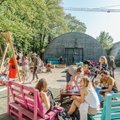 ФОТО | В новом квартале в Копли прошел праздник с живой музыкой и дворовыми кафе