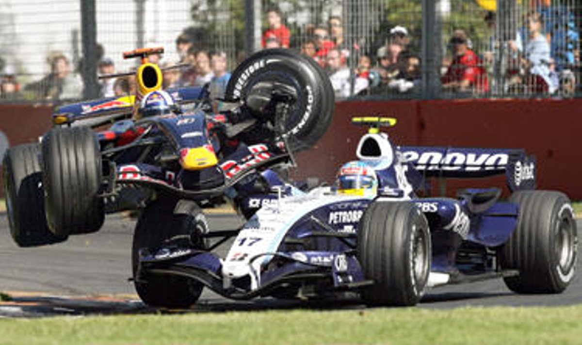 David Coulthard ja Alexander Wurz. Austraalia GP 2007
