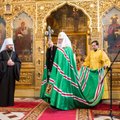 ФОТО и ВИДЕО DELFI: Патриарх отслужил молебен в соборе Александа Невского