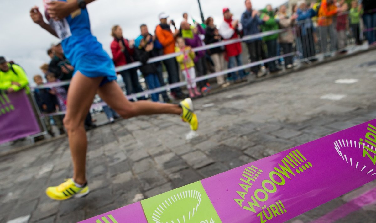Naiste maraton Zürichis
