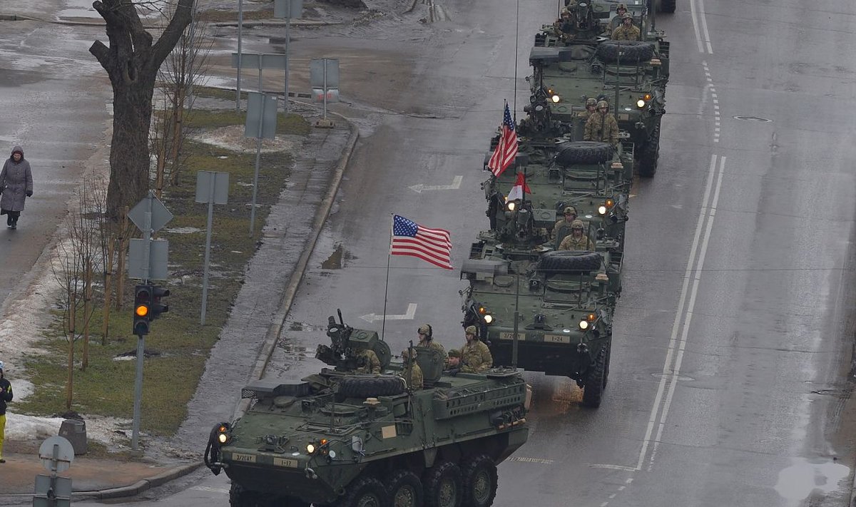 Ameerika sõjatehnika 1700 km pikkune retk Saksamaale annab Ida-Euroopa riikide elanikele võimaluse oma silmaga USA vägede kohalolu näha ja on mõistagi jõudemonstratsioon Venemaa külje all.