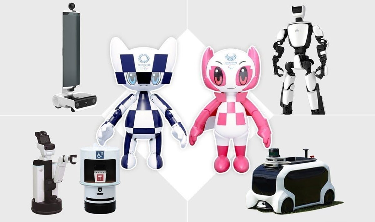 Saage tuttavaks: need robotid tegutsevad järgmise aasta Tokyö olümpiamängudel