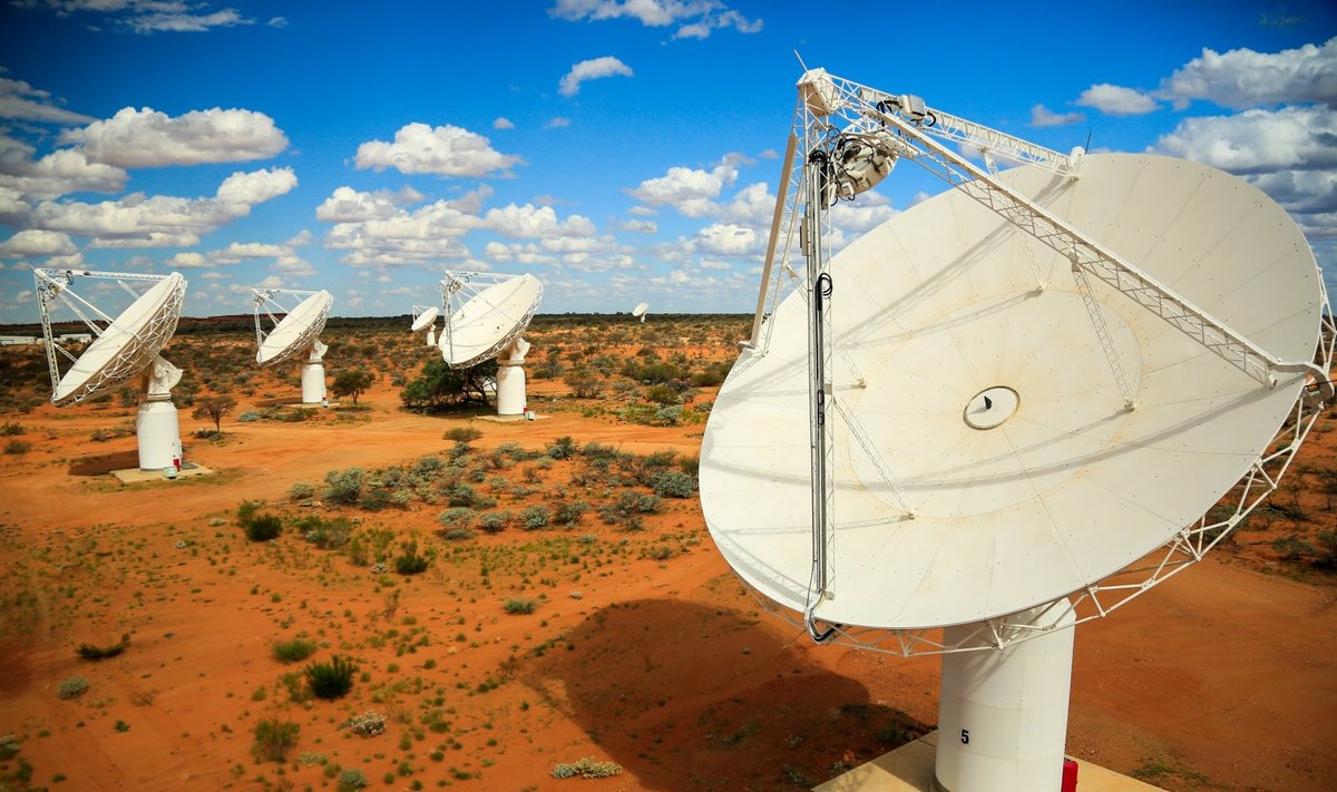 Austraalias asuv raadioteleskoobisüsteem, mis raadiolainepurske asukoha paika pani