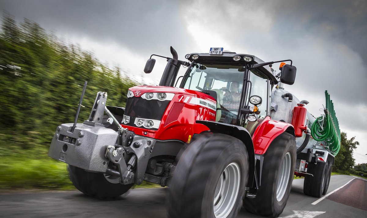 Traktorite kuningaks kroonitud Massey Ferguson on võimsaim neljasilindriline masin oma kategoorias