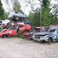 Soome maksab varsti autode lammutusele saatmise eest 1500 eurot peale