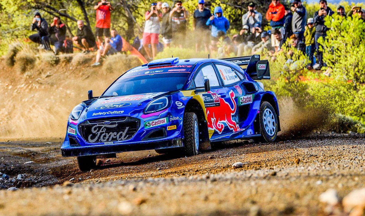 Ott Tänak ja Martin Järveoja Kreeka rallil