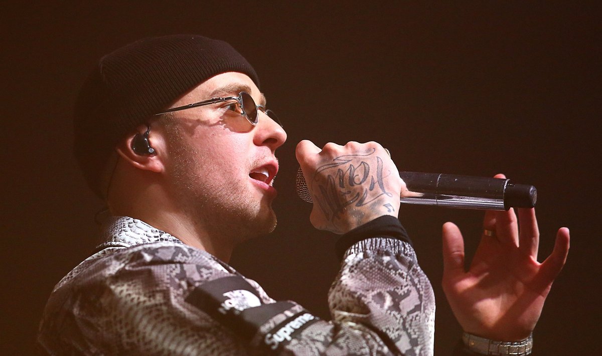 Russian rapper Egor Krid gives concert in St Petersburg