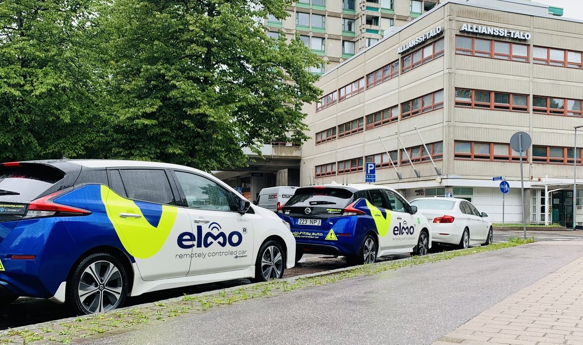 Elmo alustas kaugjuhitava autoga Helsingi tänavatel teenuse pakkumist