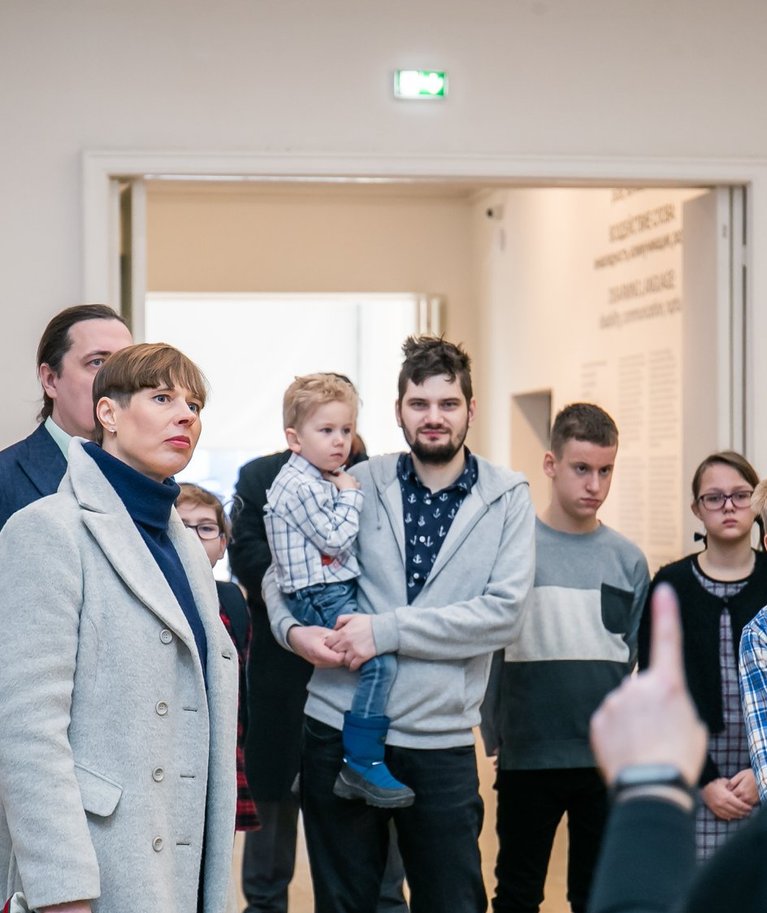President Kaljulaid Tallinna Kunstihoones