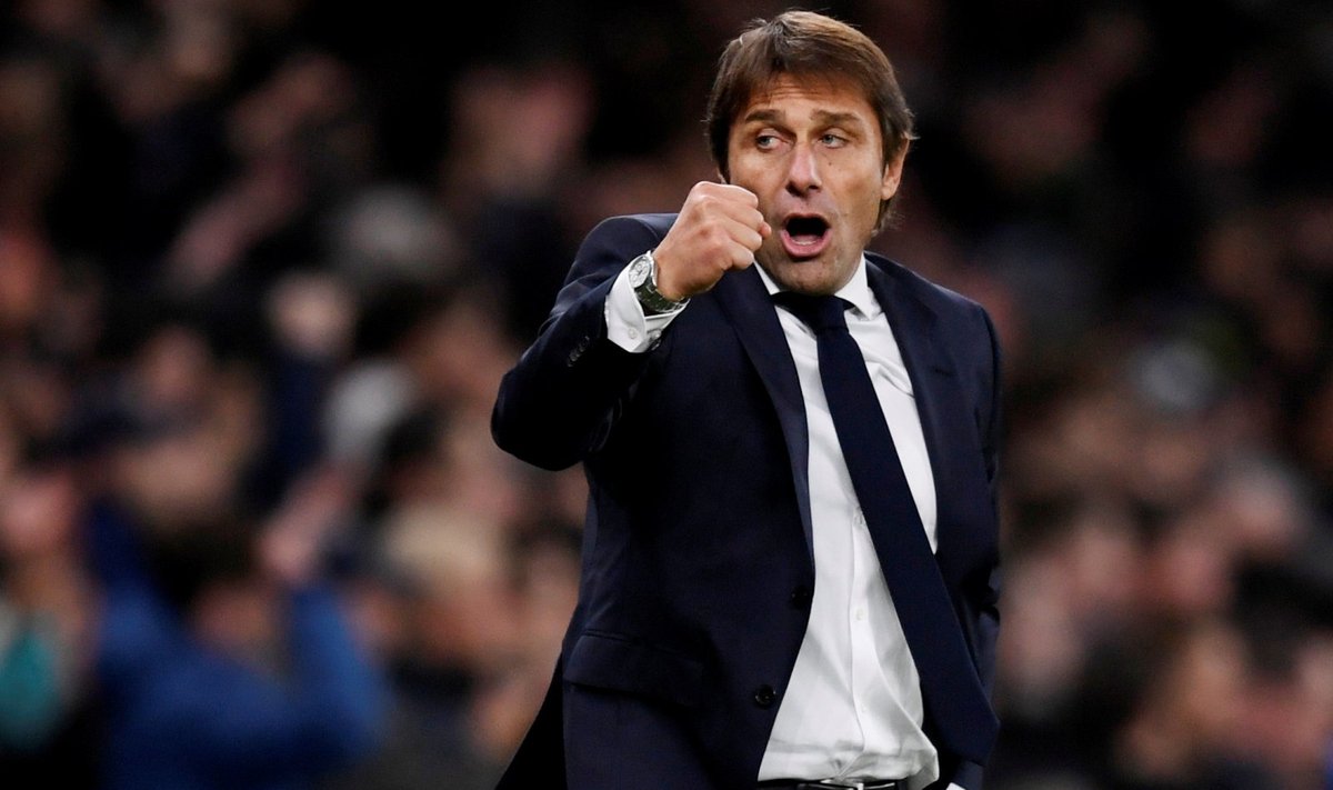 Värske Tottenhami peatreener Antonio Conte.