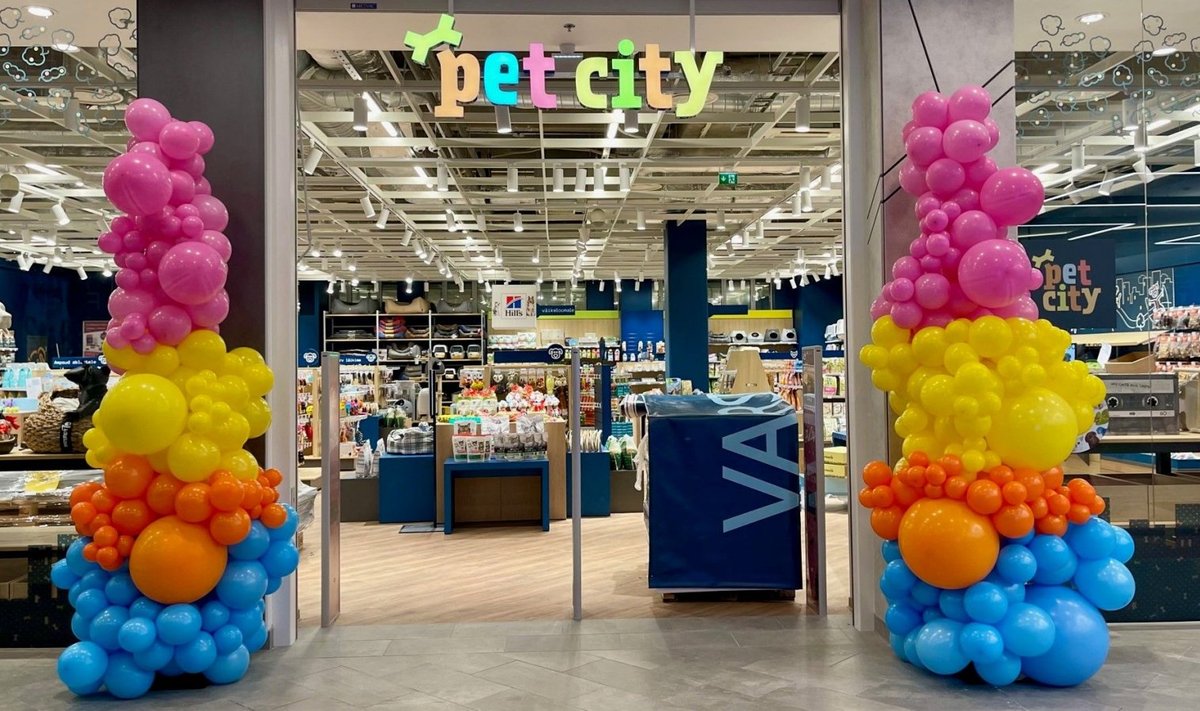 PetCity uus kauplus Kristiine keskuses