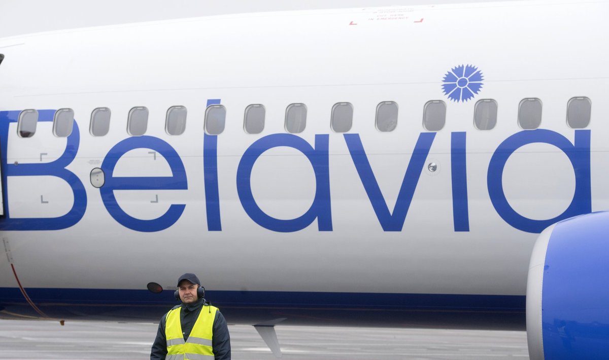 Valgevene lennufirma Belavia lennuk