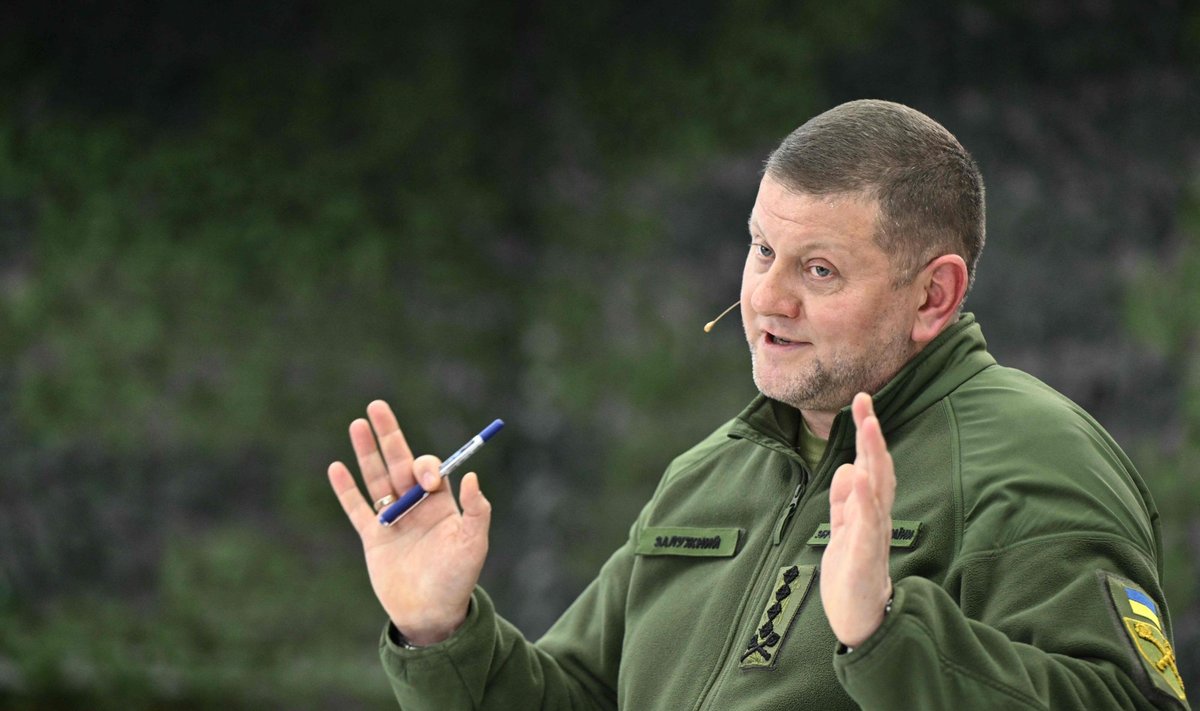 Ukraina relvajõudude juht kindral Valeri Zalužnõi