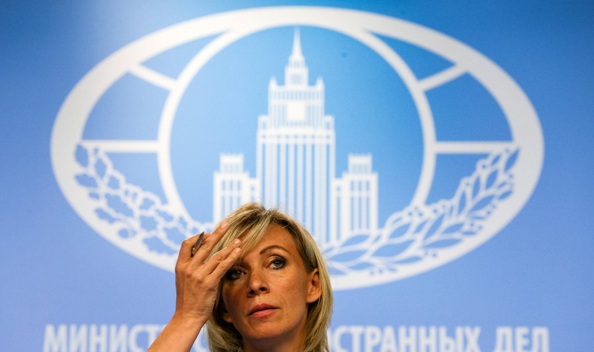 Vene välisministeerium esindaja Zahharova