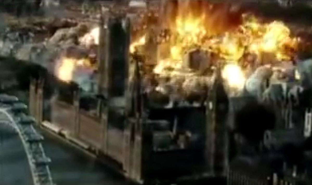 Vene raketivägede video sellest, kuidas näeks välja Londoni hävitamine Topol-M raketiga