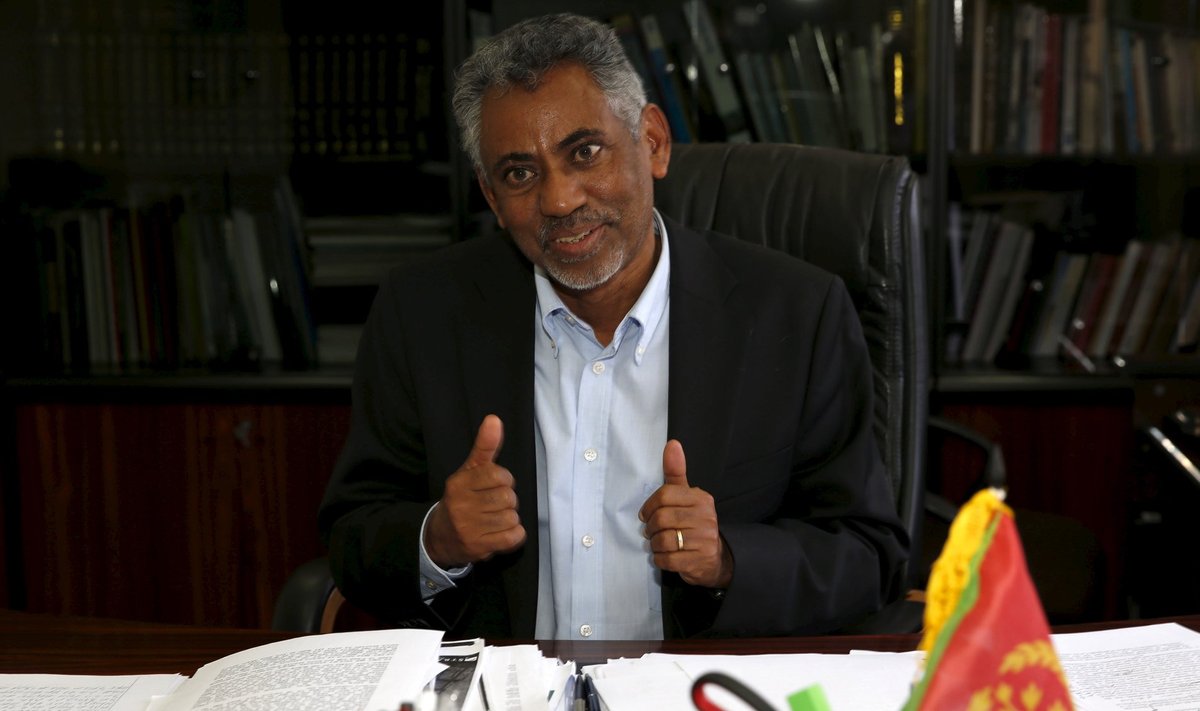 Eritrea informatsiooniminister Yemane Ghebremeskel