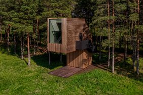 FOTOD | Eesti arhitekti loodud innovaatiline väikemaja jõudis üleeuroopalisel disainikonkursil finalistide sekka