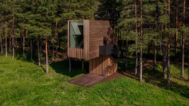 FOTOD | Eesti arhitekti loodud innovaatiline väikemaja jõudis üleeuroopalisel disainikonkursil finalistide sekka