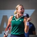 FOTOD JA TIPPHETKED | Vägev algus! Anett Kontaveit võitis WTA finaalturniiri avamängus maailma kolmanda reketi kindlalt
