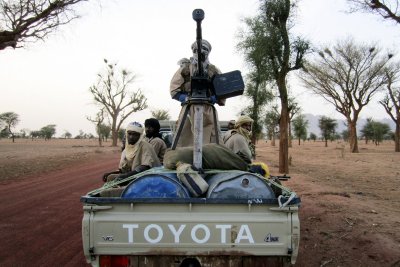 Islamistlikud võitlejad Malis.