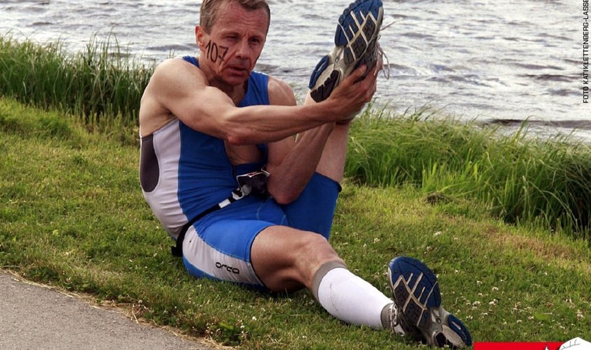 Jürgen Ligi Valga triatlonil