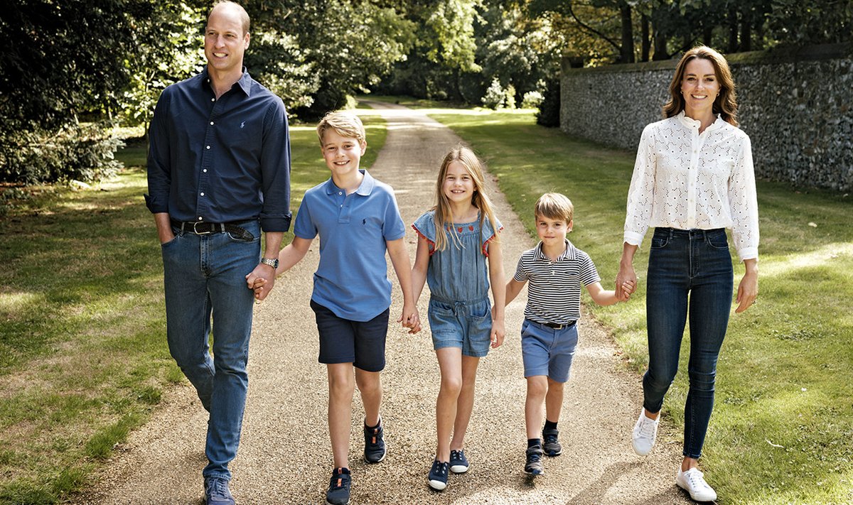 Prints William, printsess Catherine ja nende lapsed