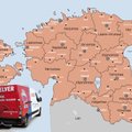 КАРТА | С июня услуга интернет-магазина Selver будет расширена на всю Эстонию