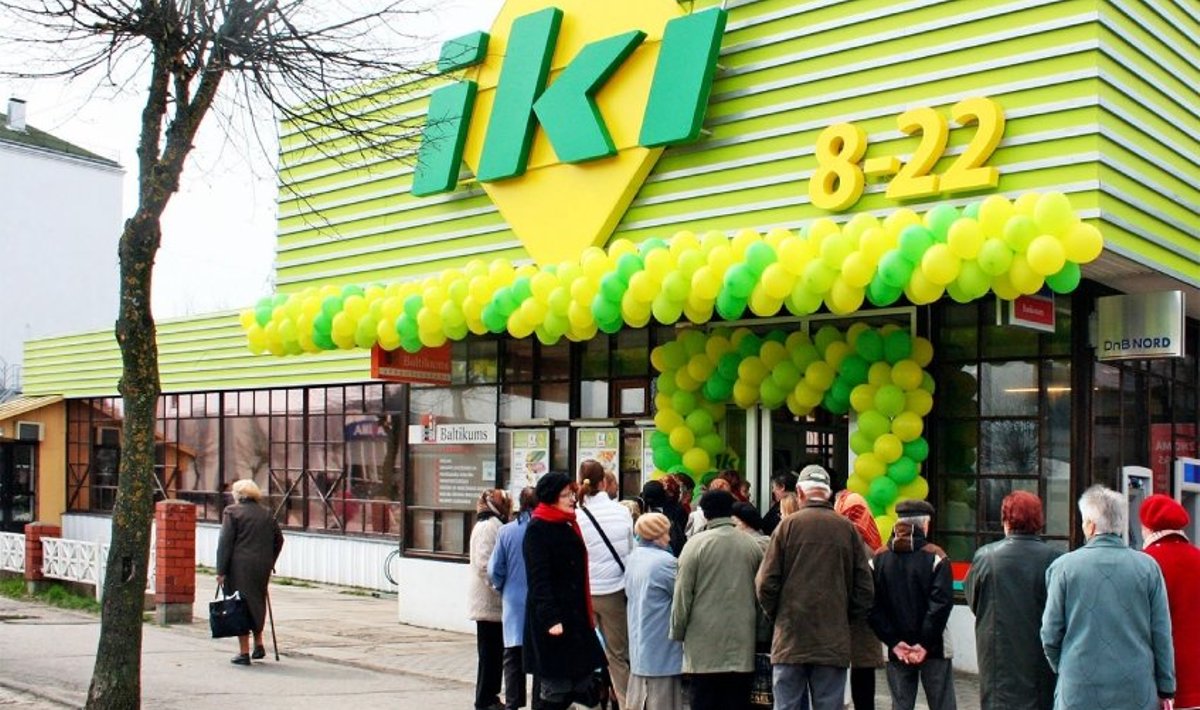 SUURTEGIJA: Ikil on 17s Läti linnas kokku 51 poodi, pildilolev supermarket asub Riia lähedal Salaspilsis.