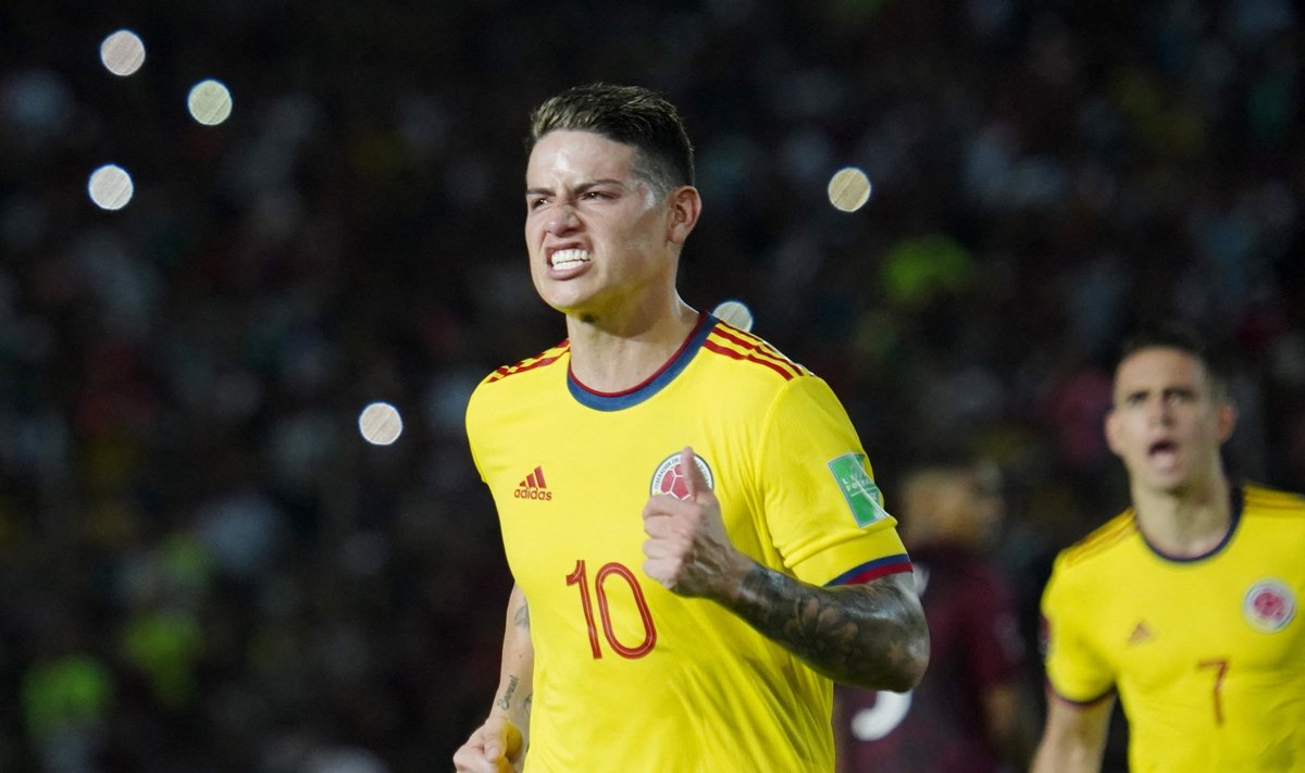 James Rodriguez naaseb Euroopasse