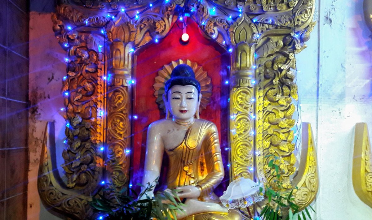 Buddha-tempel Naypyidaw's. 