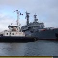 VIDEO: Mistrali üleandmist oodanud Vene meremehed alustasid teekonda koju