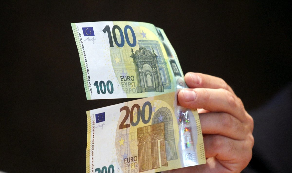 Uued 100- ja 200-eurosed rahad