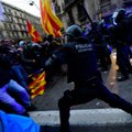 В Барселоне перед годовщиной референдума произошли столкновения