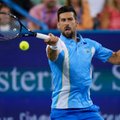 Novak Djokovici võidumarss USA-s jätkus, maailma esireket Alcaraz oli suurtes raskustes