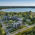 Строящийся в Таллинне уникальный жилой комплекс в форме подковы достиг максимальной высоты 