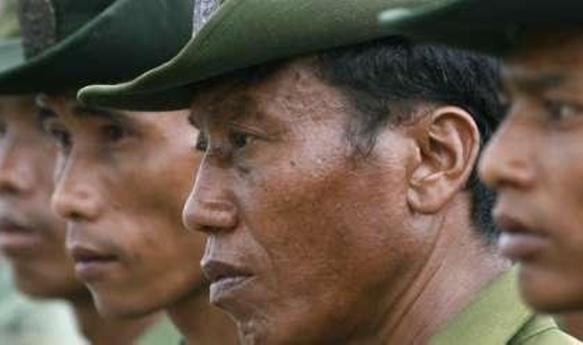 Birma sõdurid.