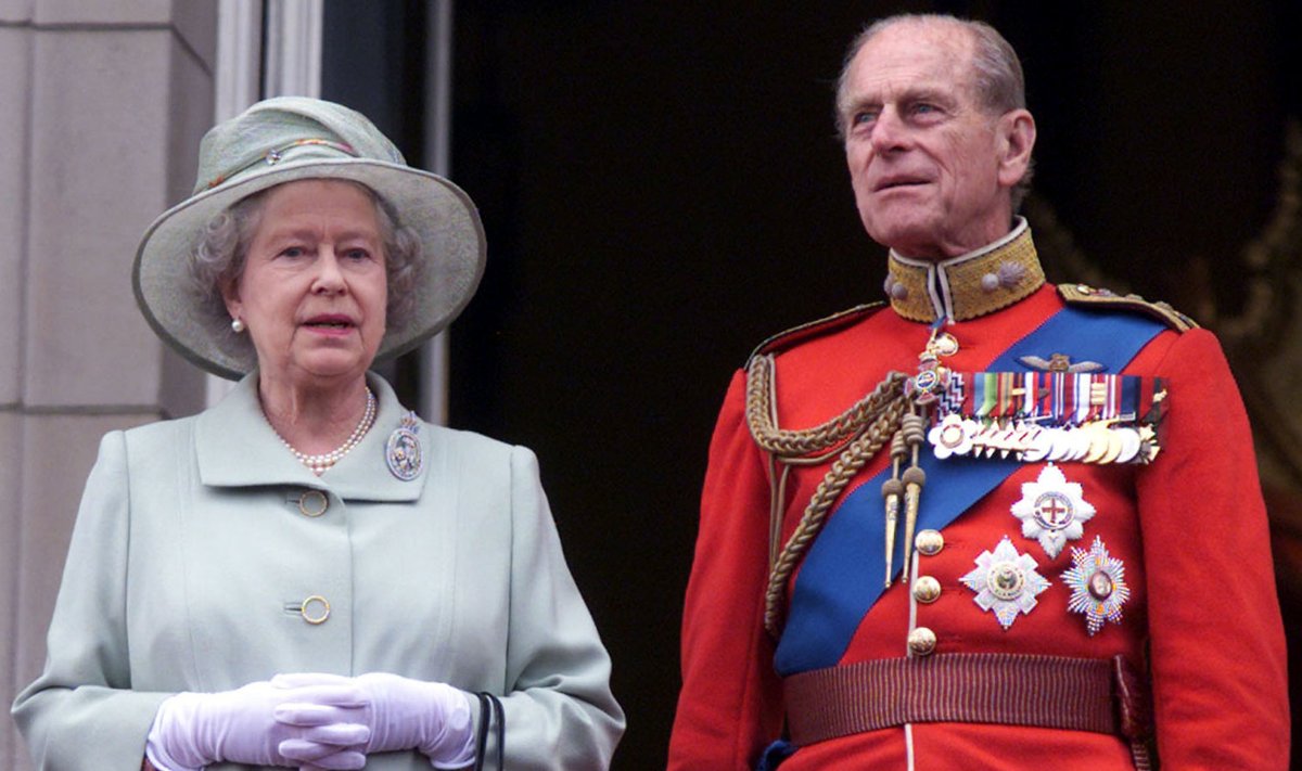 Kuninganna Elizabeth II ja prints Philip.