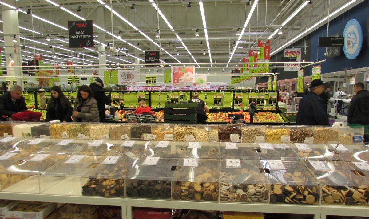 ostlemine Poolas Bialystoki bi1 kaupluses