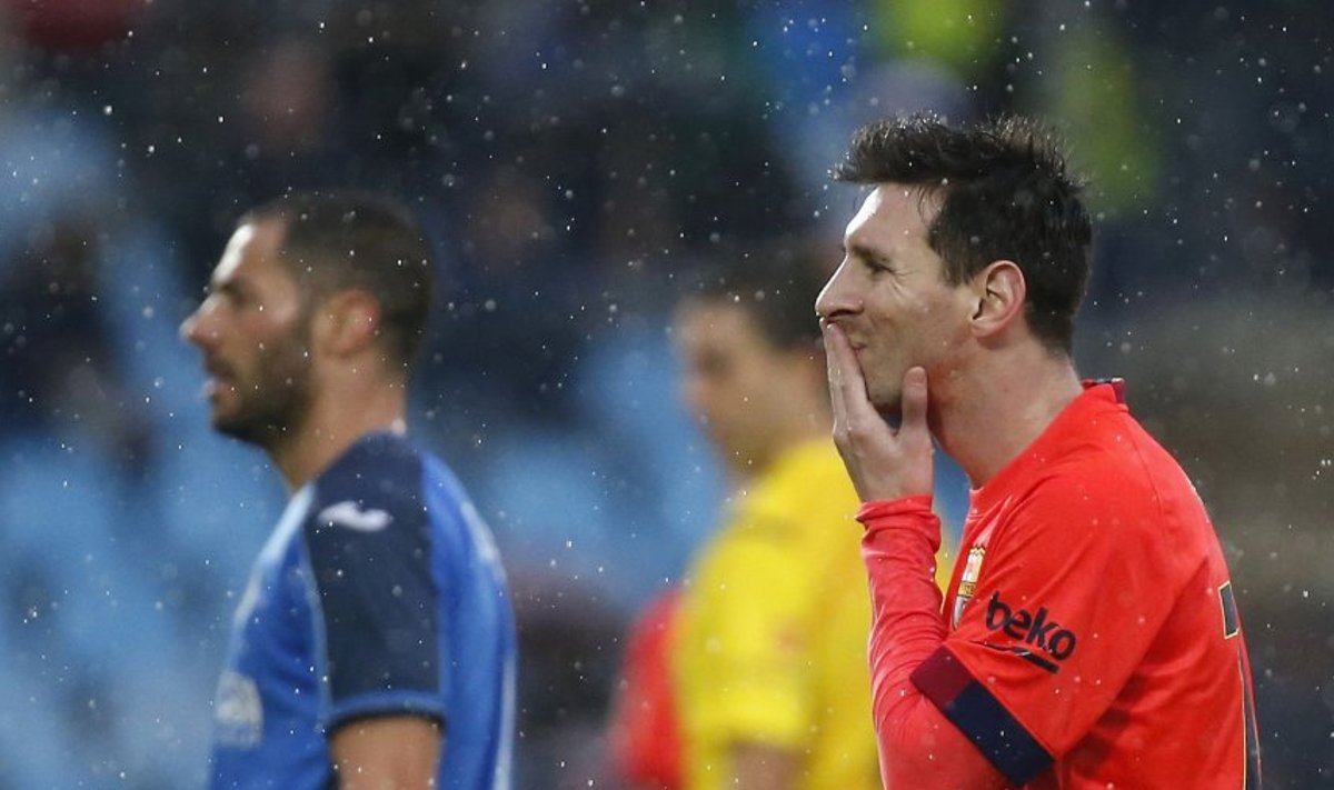 Lionel Messi & Co jäid sel nädalavahetusel nulli peale.