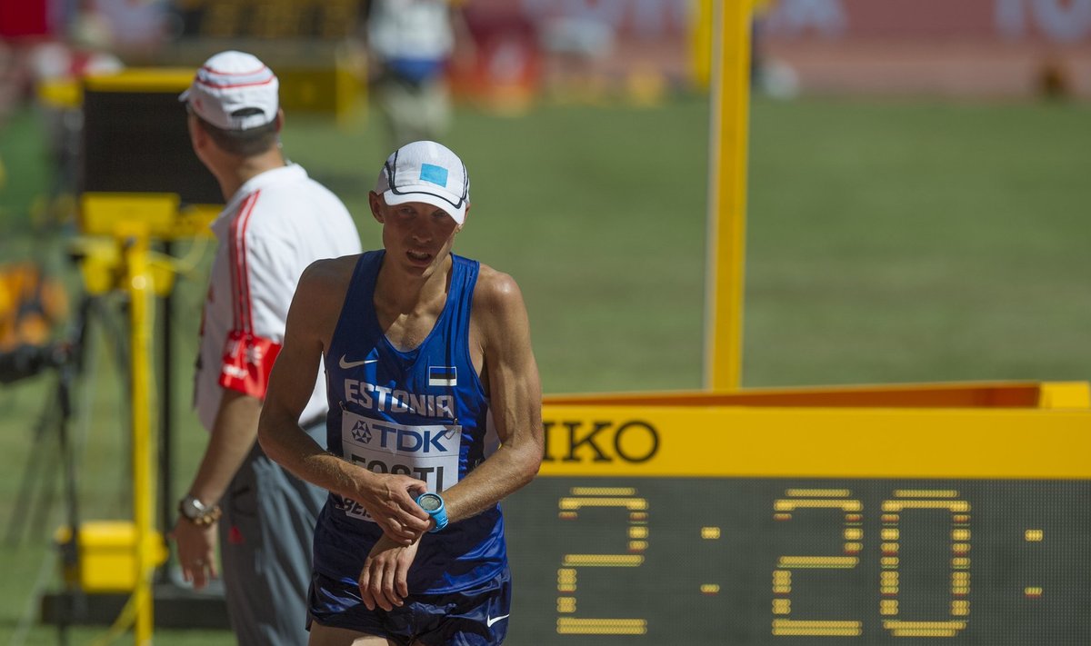 Roman Fosti pärast Pekingi MMi maratoni