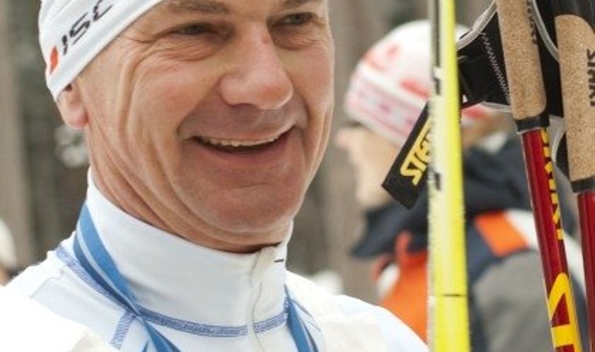 Andrus Ansip Tartu maratonil
